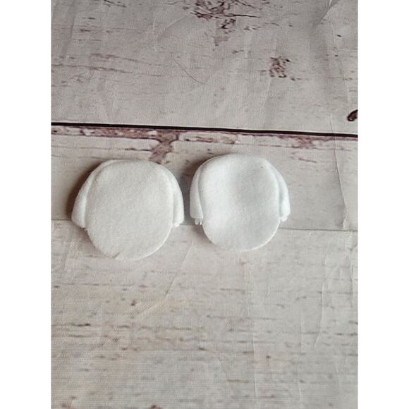 White Kitty Cat Doll Slippers - Picture 6 of 8